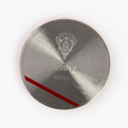 Gucci 152.2200.1 Stainless Steel Watch Case Back Cover 2200M Replacement