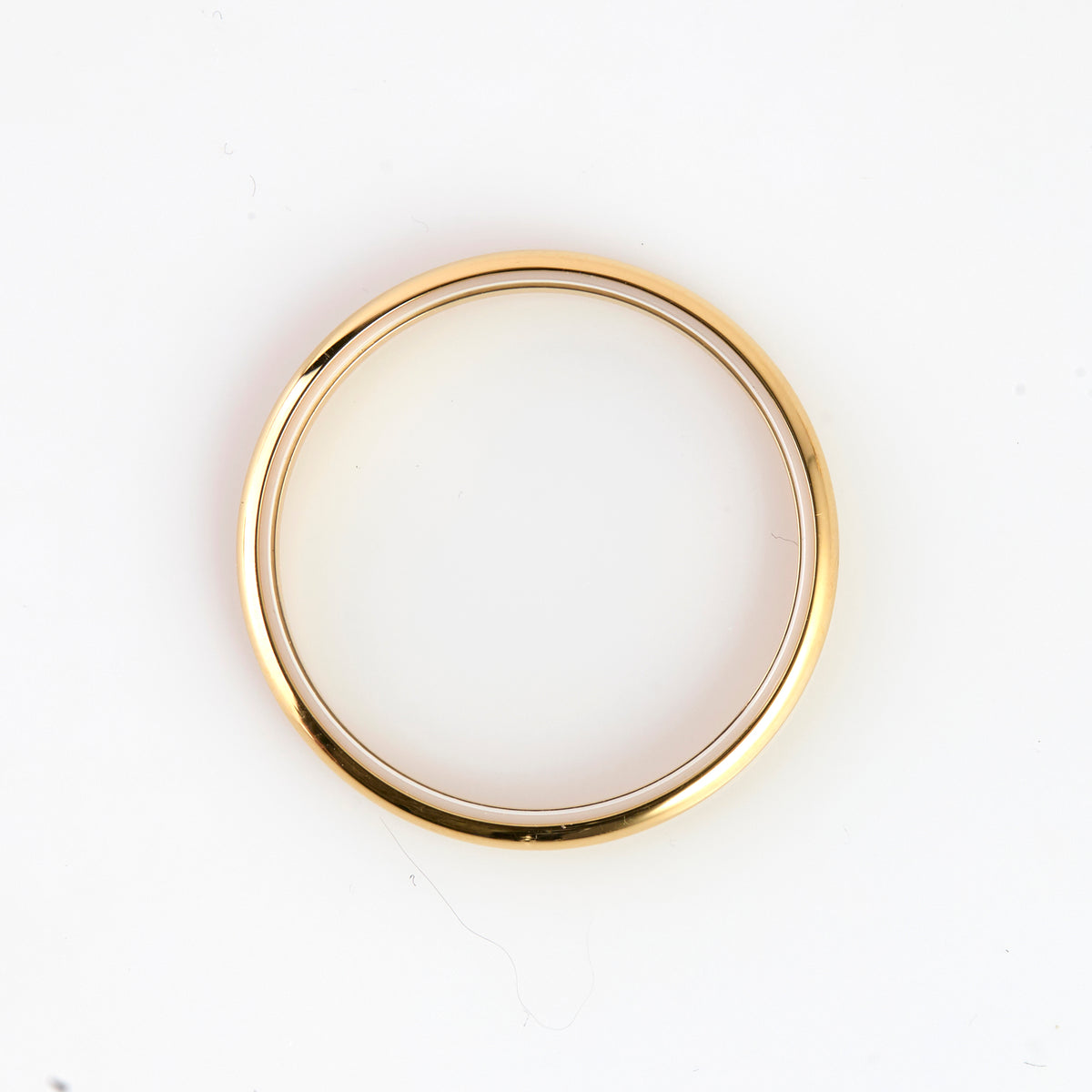 Gucci 6000.2.L Gold Tone Watch Case Set Bezel Caseback Crown Swiss Parts