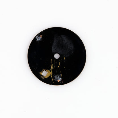 Gucci Swiss Made Watch Dial Black White Roman Numerals Date Replacement