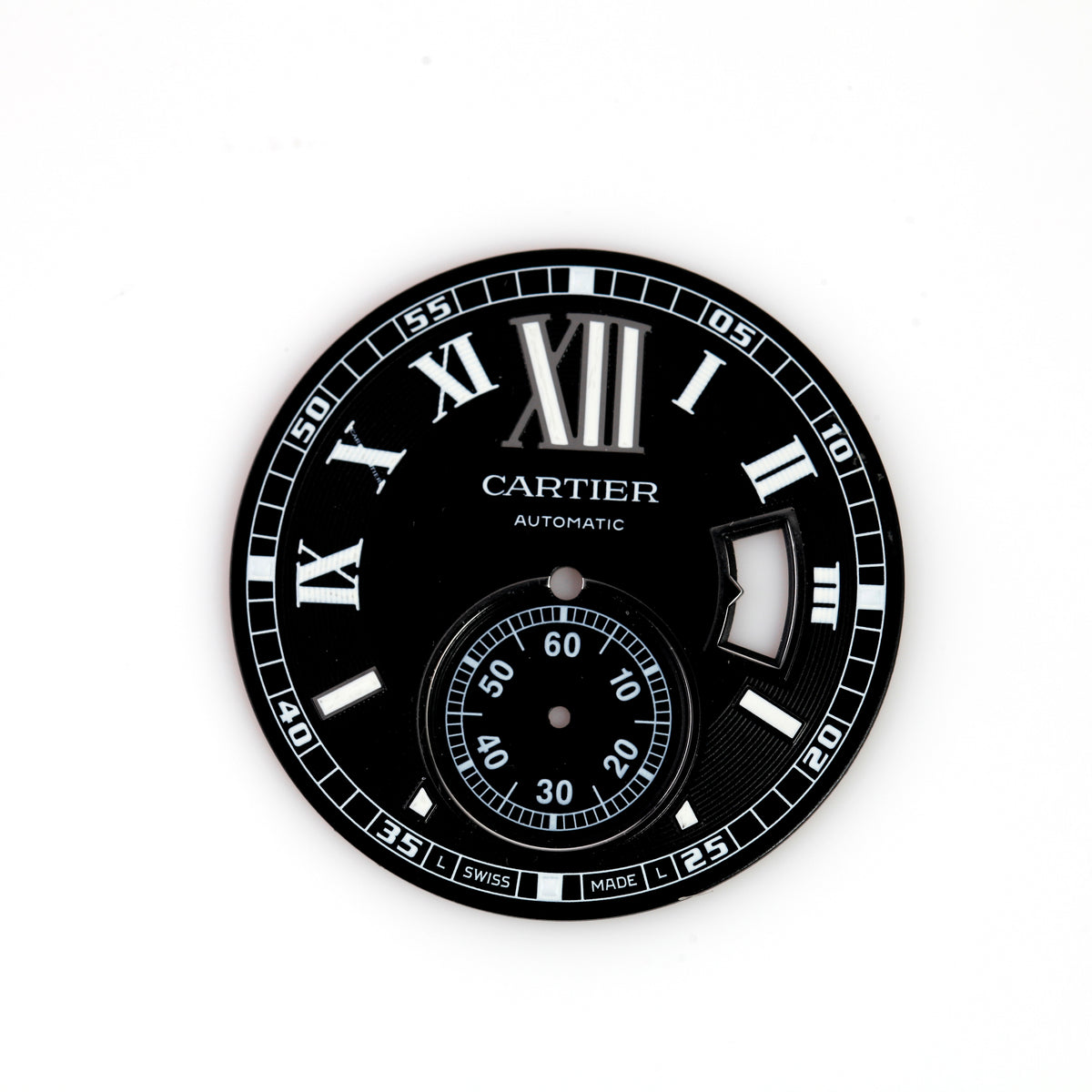 Cartier Calibre Automatic Black Watch Dial MX006W50 Swiss Made OEM Replacement
