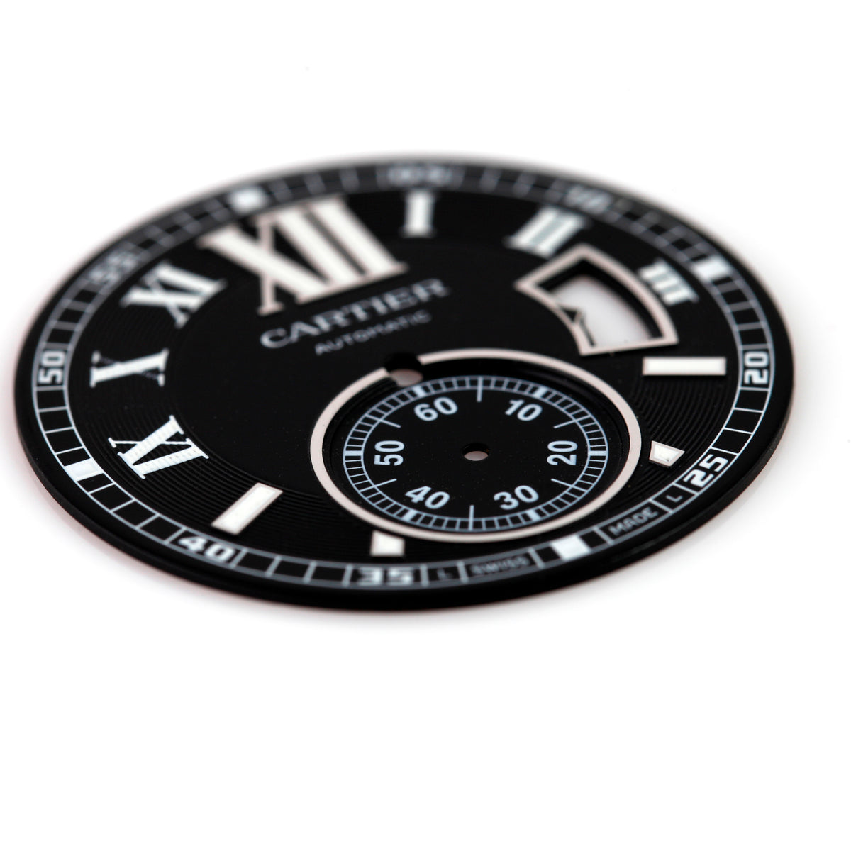 Cartier Calibre Automatic Black Watch Dial MX006W50 Swiss Made OEM Replacement