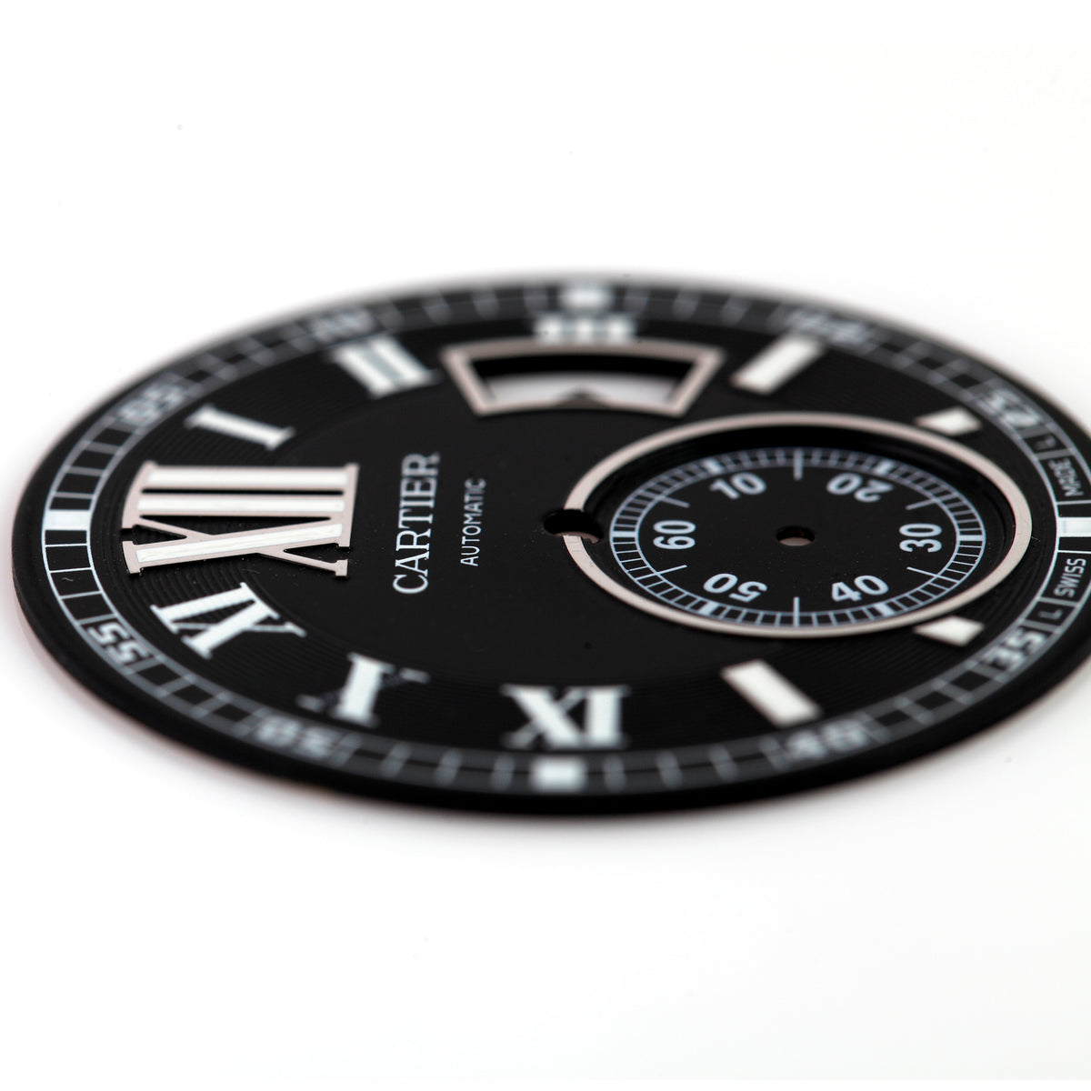 Cartier Calibre Automatic Black Watch Dial MX006W50 Swiss Made OEM Replacement