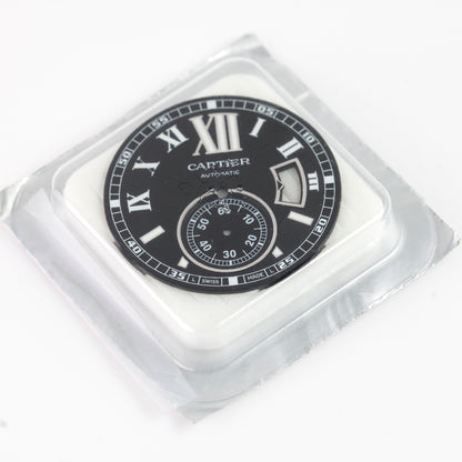 Cartier Calibre Automatic Black Watch Dial MX006W50 Swiss Made OEM Replacement