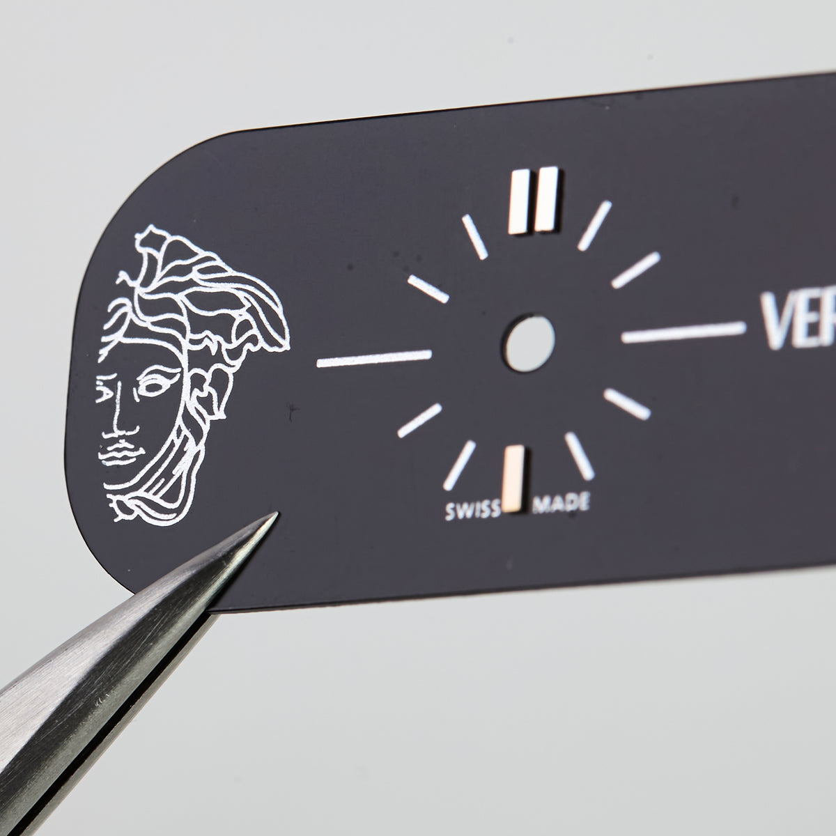 Versace Swiss Made watch dial. VERX0033