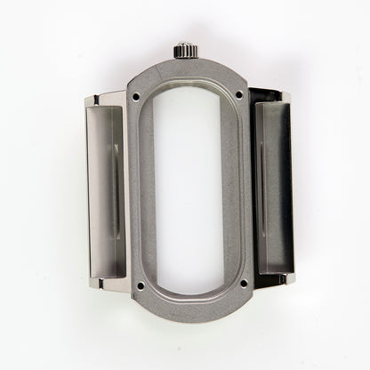Versace VERB0017 Watch Case Silver Tone Stainless Steel Greca Replacement