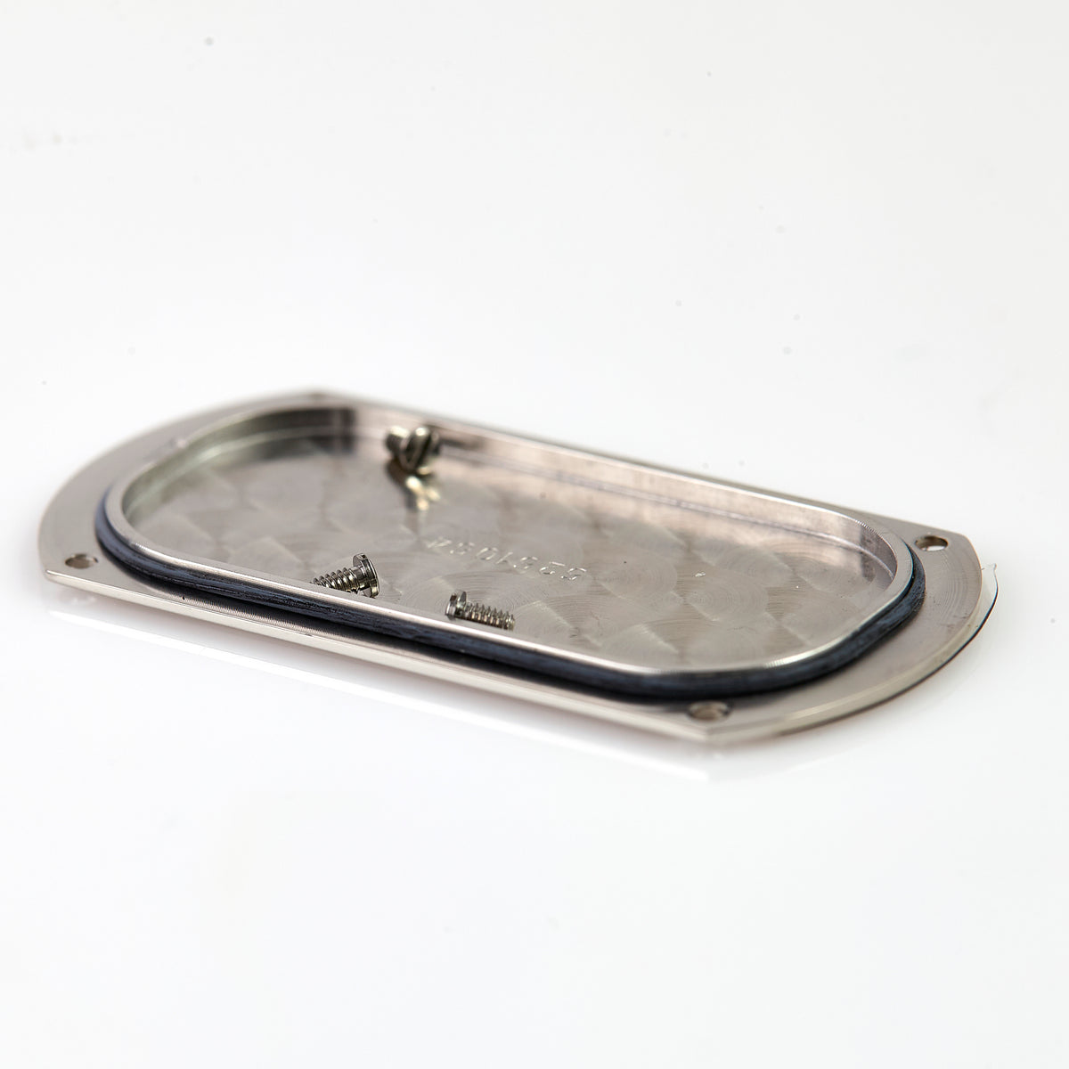 Versace VERB0017 Watch Case Silver Tone Stainless Steel Greca Replacement