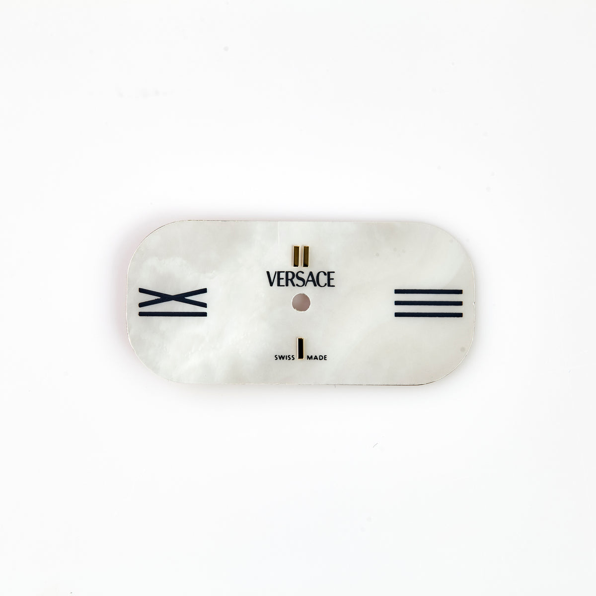 Versace Watch Dial. White Mother-of-Pearl. VERX0037