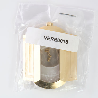 Versace VERB0018 Watch Case Set Gold Tone Stainless Steel Medusa Case Back