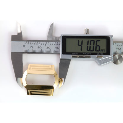 Versace VERB0018 Watch Case Set Gold Tone Stainless Steel Medusa Case Back