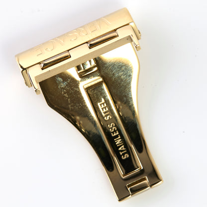 Genuine Versace Watch Deployment Clasp Gold Tone Stainless Steel Buckle OEM