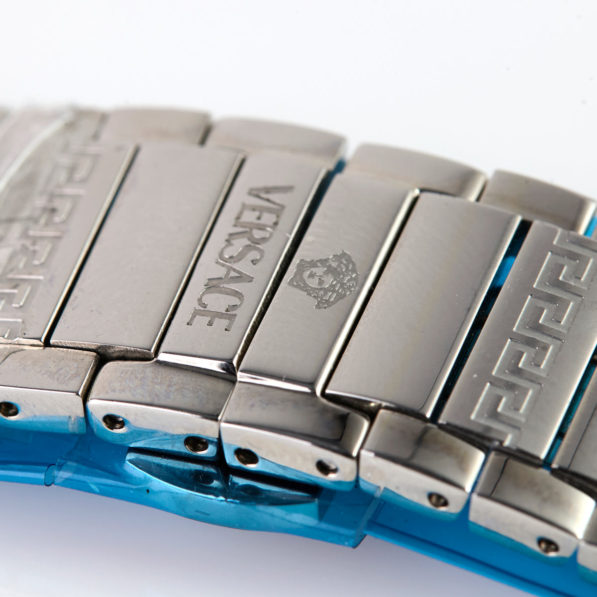 Versace stainless steel watch bracelet