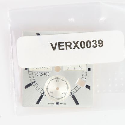 Versace chronograph watch dial, reference VERX0039