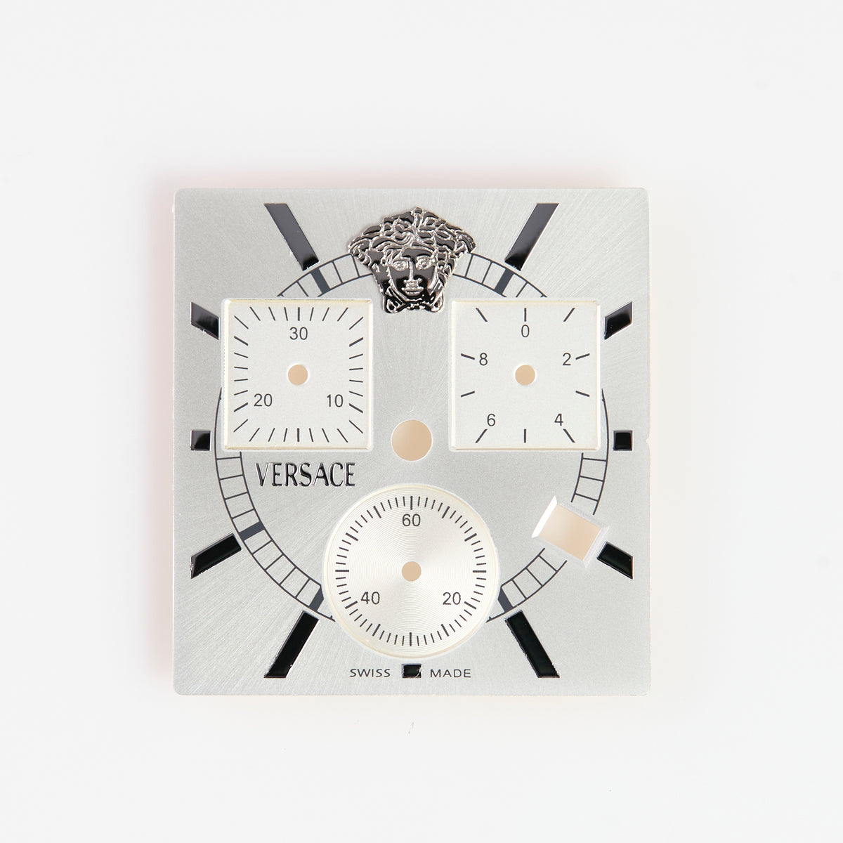 Versace chronograph watch dial, reference VERX0039