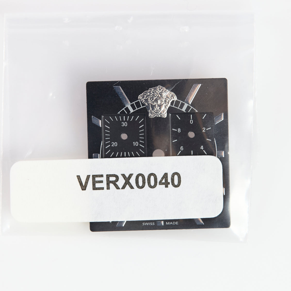 Versace chronograph watch dial, reference VERX0040