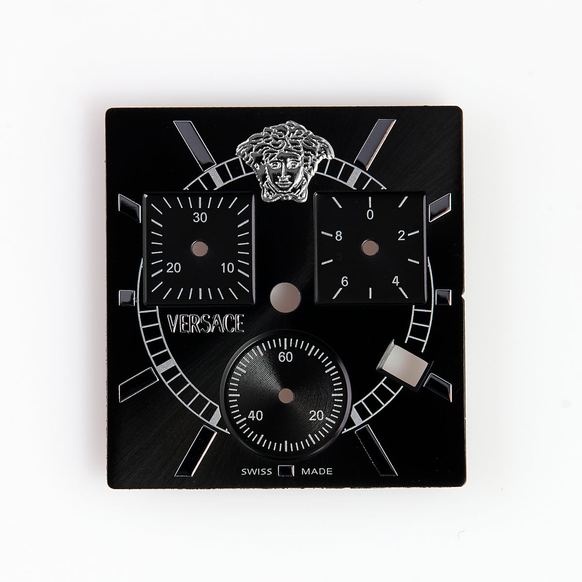 Versace chronograph watch dial, reference VERX0040