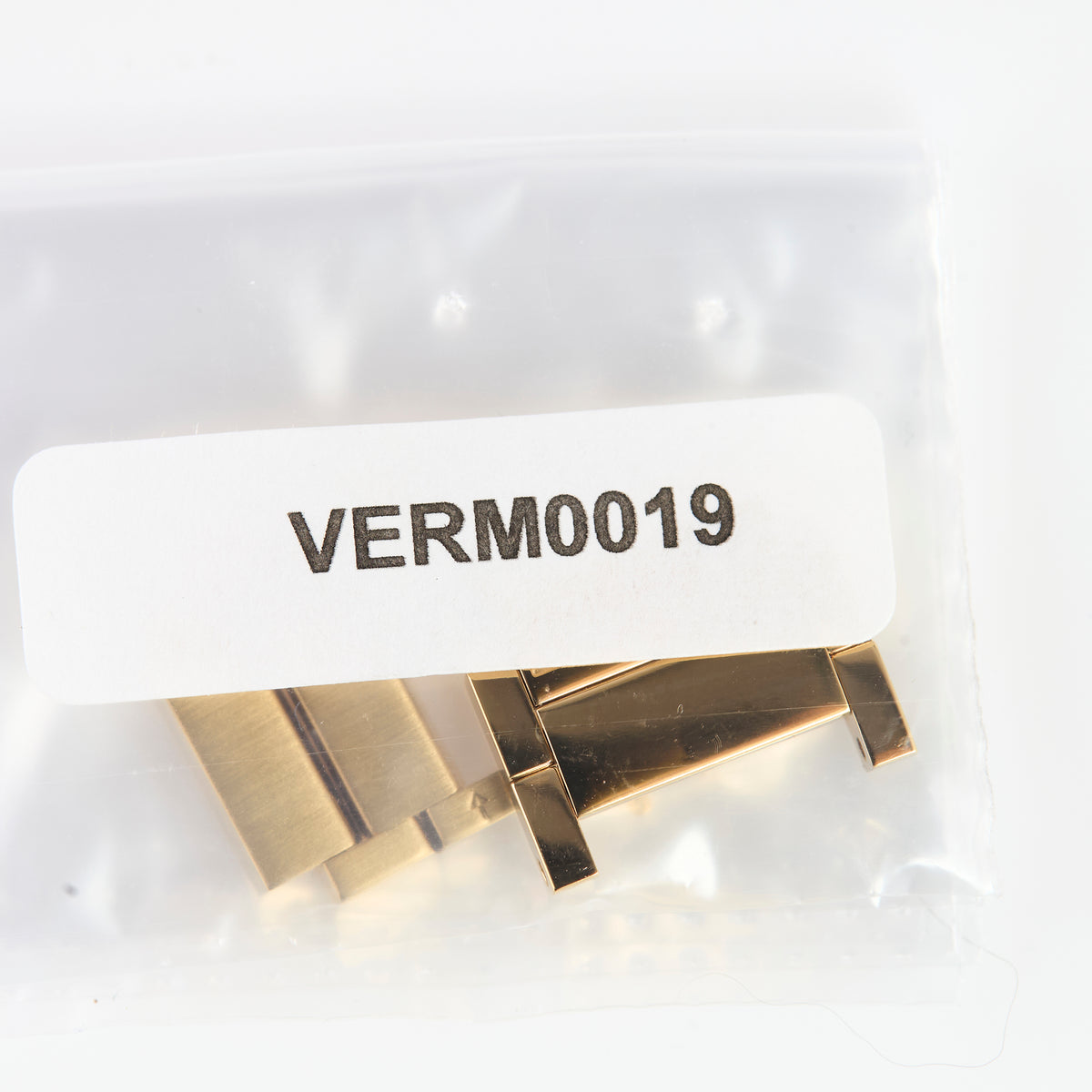 Versace VERM0019 Gold Tone Watch Bracelet Link Greca Greek Key Replacement