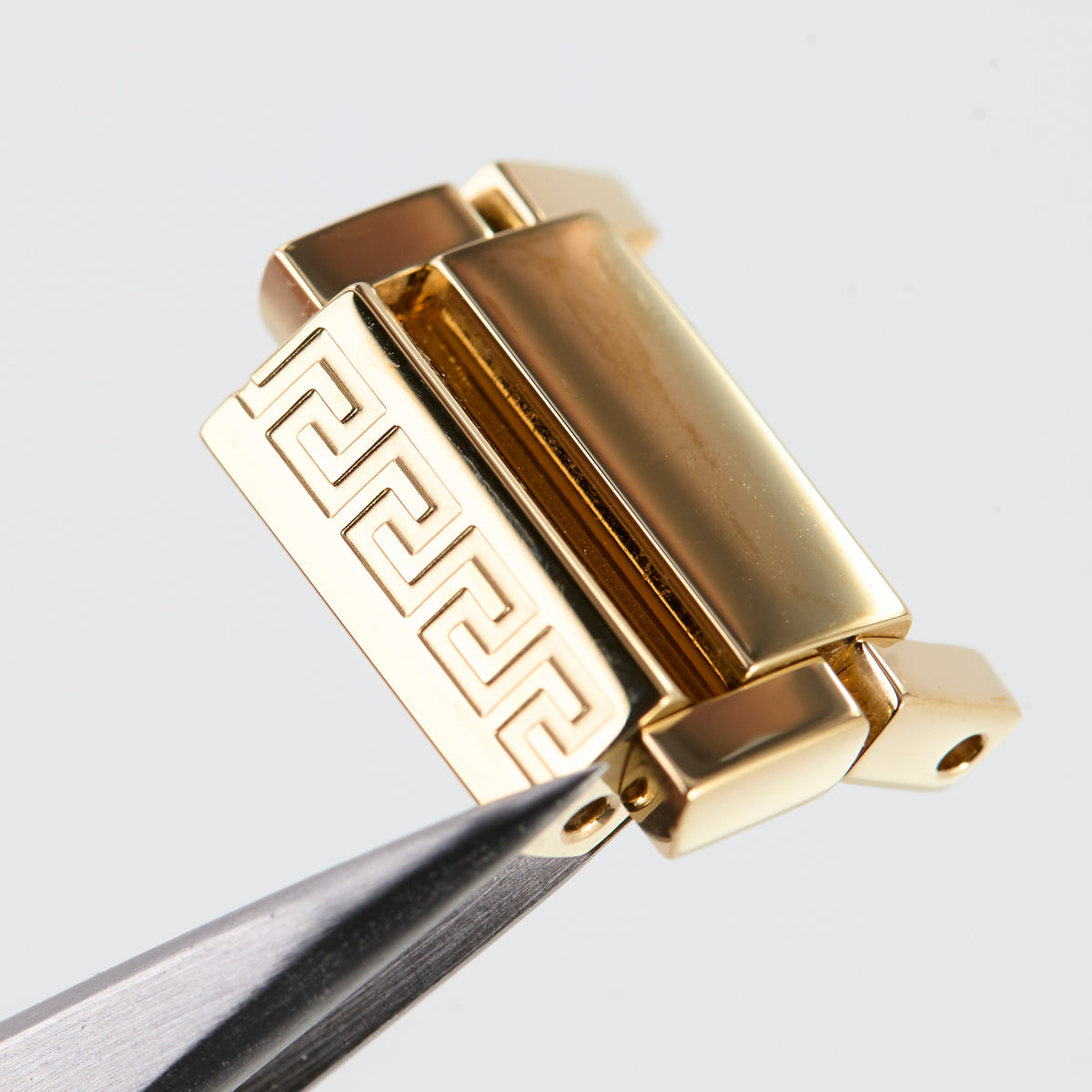 Versace VERM0019 Gold Tone Watch Bracelet Link Greca Greek Key Replacement