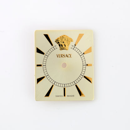 Genuine Versace Watch Dial VERX0043 Gold Medusa Swiss Made Replacement NOS