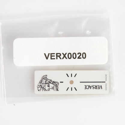Versace VERX0020 White Rectangular Watch Dial Medusa Swiss Made OEM