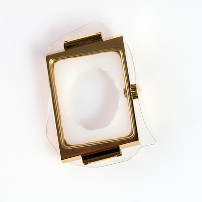 Versace rectangular gold tone watch case VERB0005