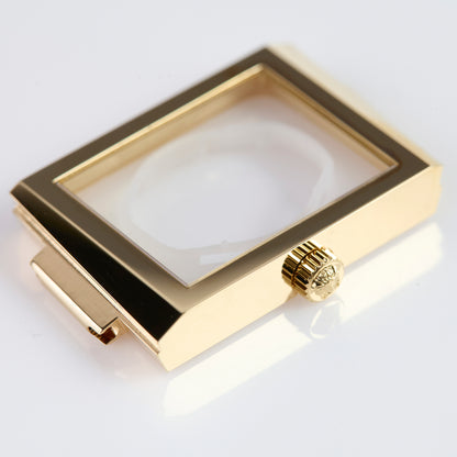 Versace rectangular gold tone watch case VERB0005