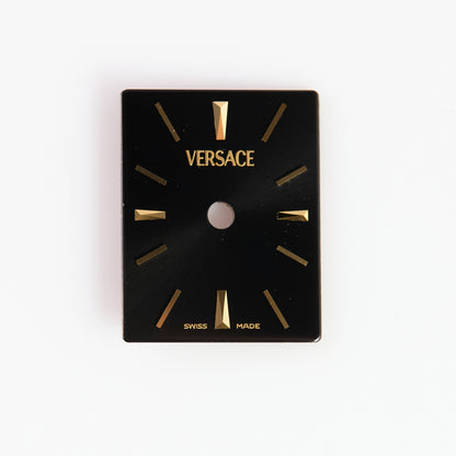 Versace Black Watch Dial – Rectangular – Swiss Made (VERX0007)