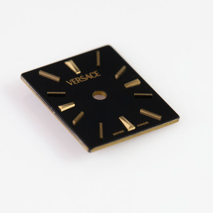 Versace Black Watch Dial – Rectangular – Swiss Made (VERX0007)