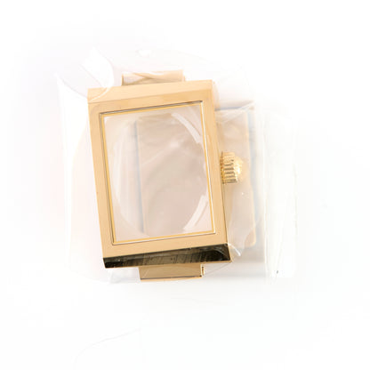 Versace rectangular gold tone watch case VERB0003