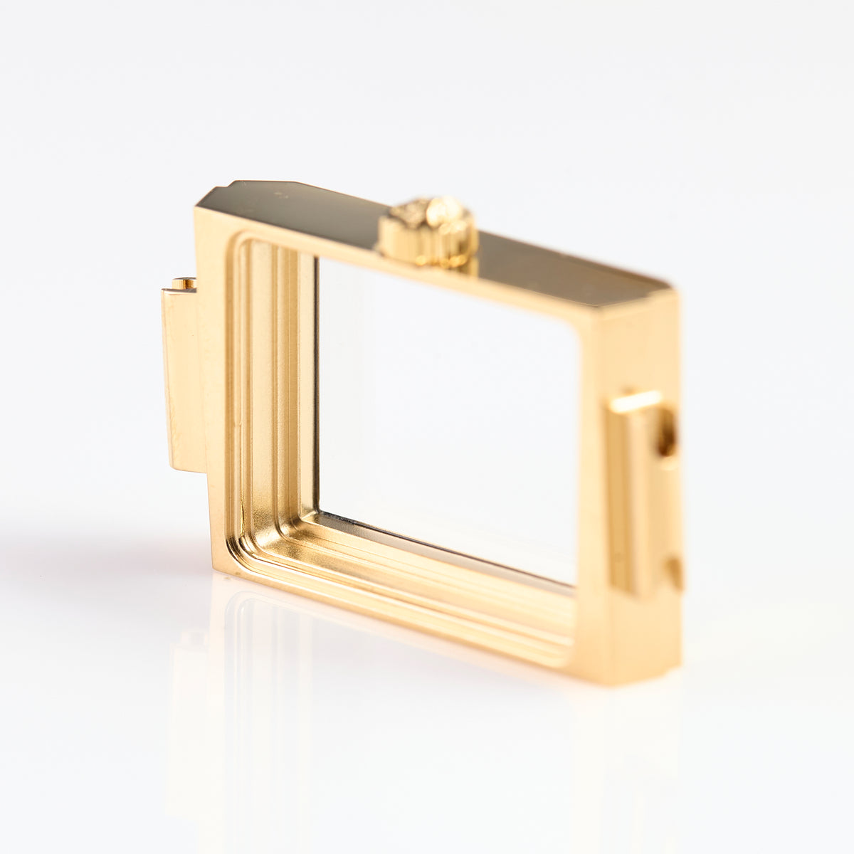 Versace rectangular gold tone watch case VERB0003