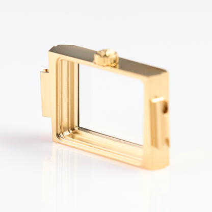 Versace rectangular gold tone watch case VERB0003