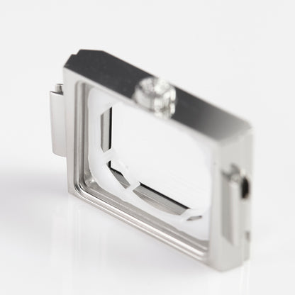 Versace rectangular stainless steel watch case VERB0002