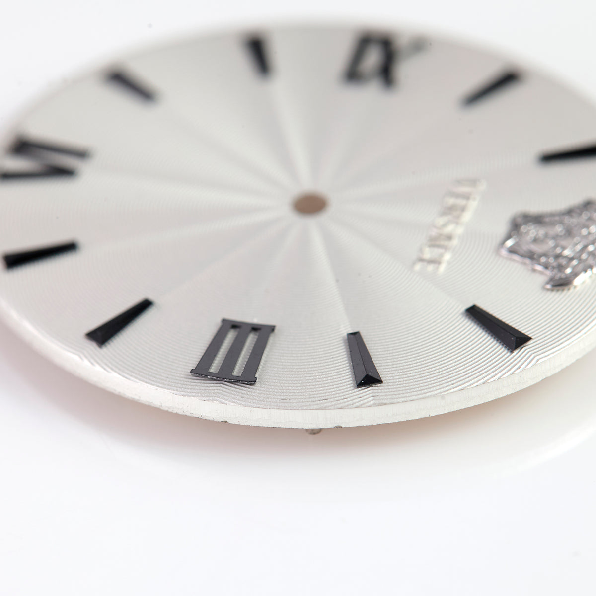 Versace Watch Dial Silver Roman Numerals Medusa Logo OEM Replacement D3OLQ498S
