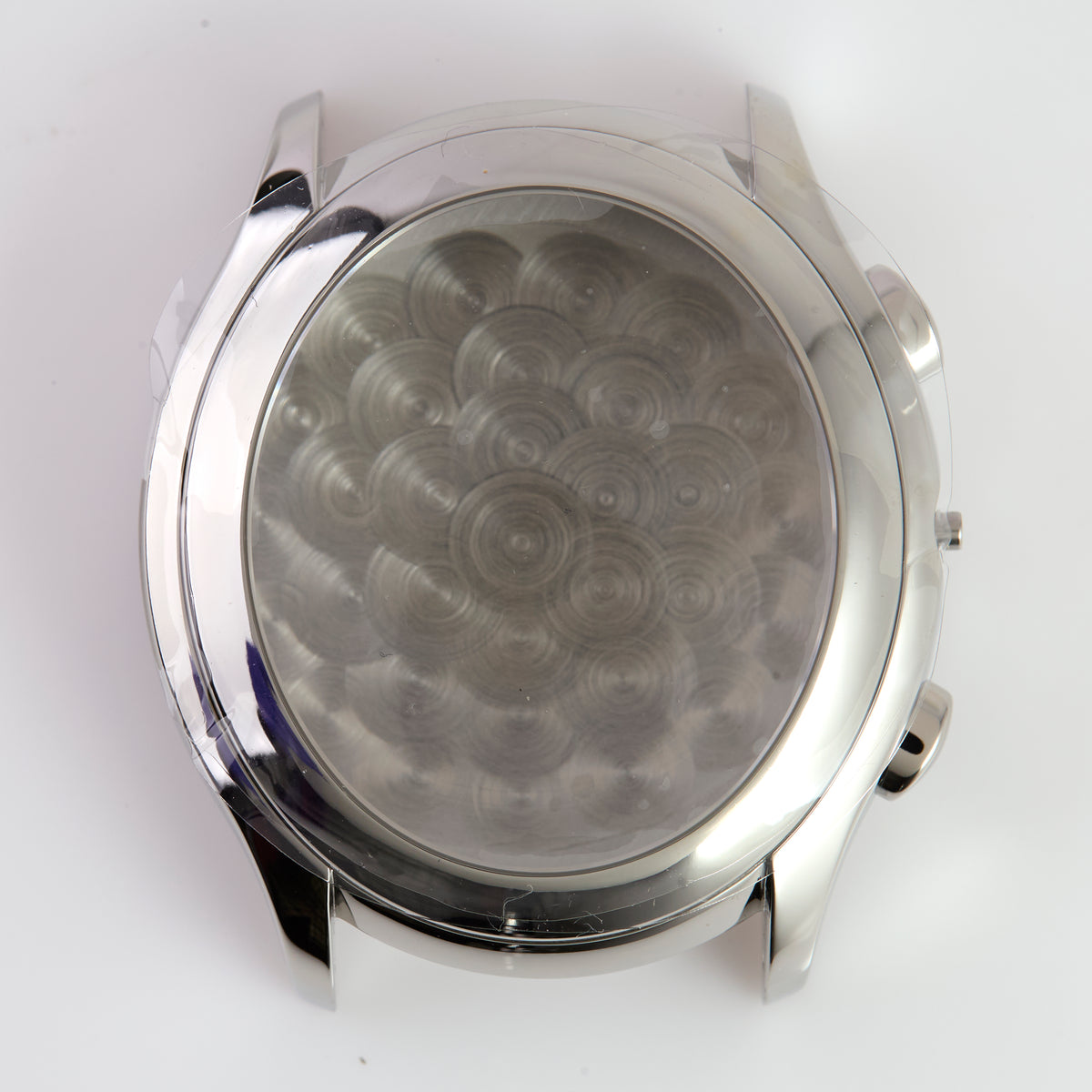 Versace Stainless Steel Chronograph Watch Case with Pushers OEM Swiss Made