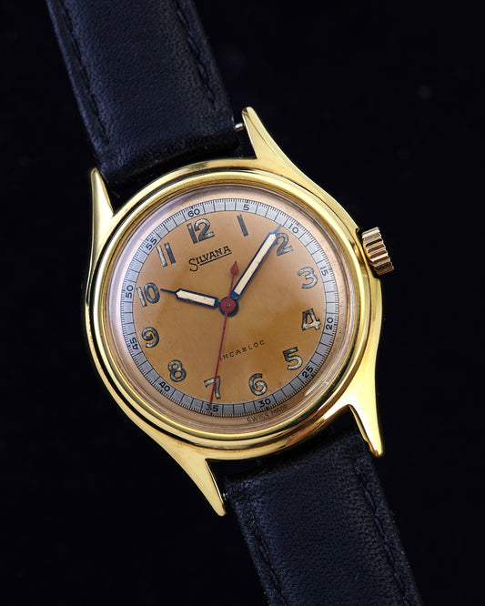 Silvava Military-Style Vintage Manual Wind Watch