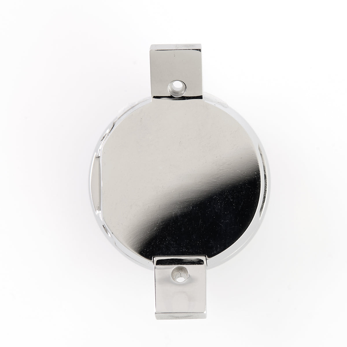 Versace Stainless Steel Watch Case with Violet Medusa Crystal – Greek Key Bezel, Swiss Made