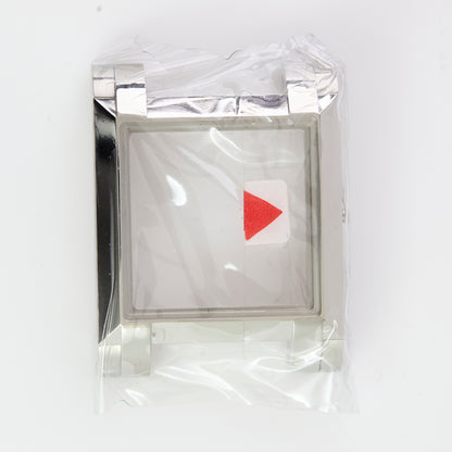 Versace Square Watch Case Stainless Steel with Crystal OEM Replacement NOS