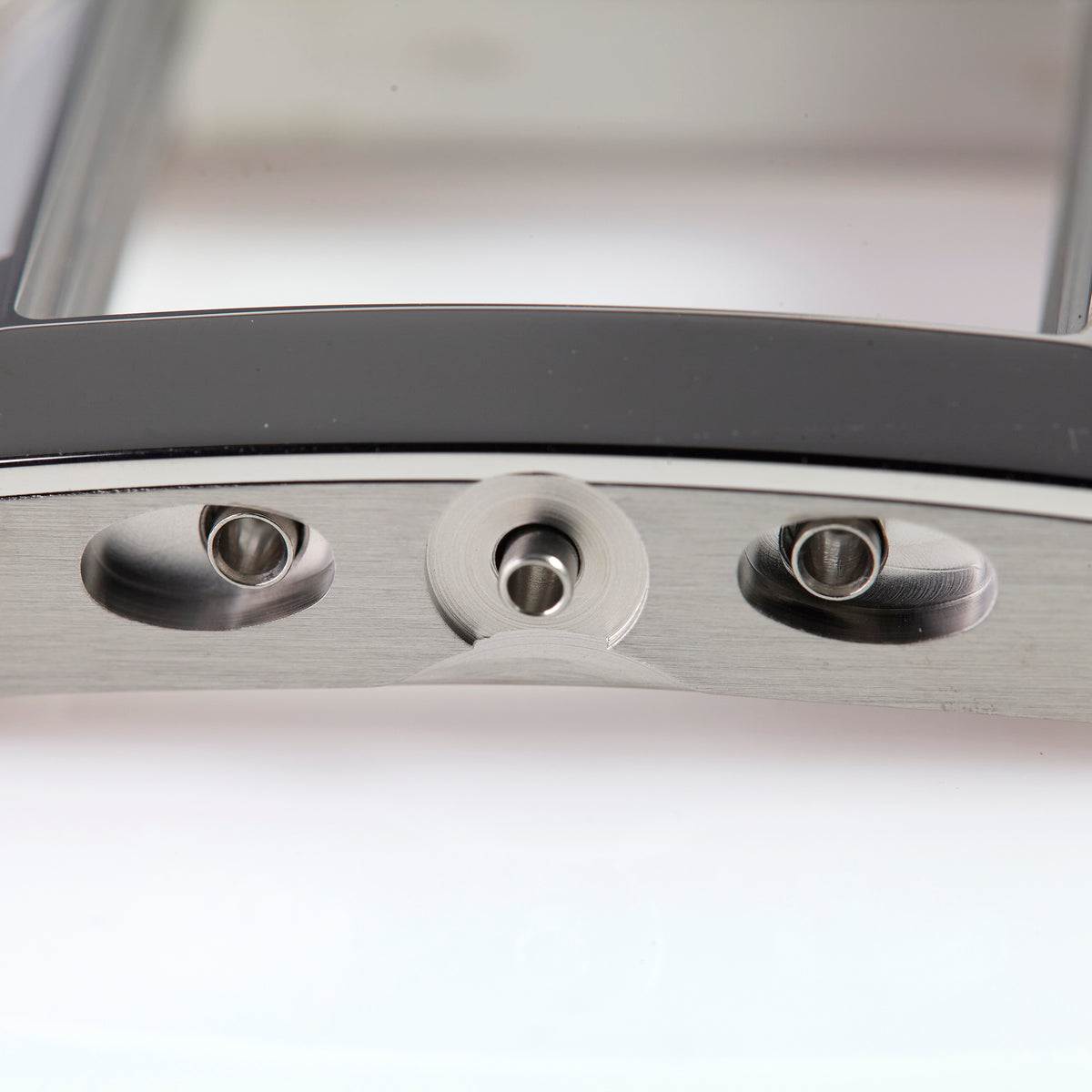 Versace Square Watch Case Stainless Steel with Crystal OEM Replacement NOS