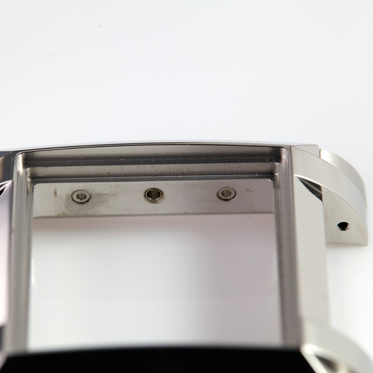 Versace Square Watch Case Stainless Steel with Crystal OEM Replacement NOS