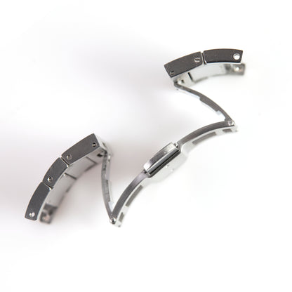 Authentic Versace Stainless Steel Deployment Clasp Bracelet