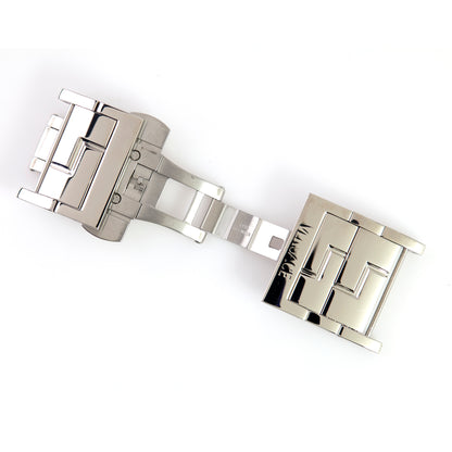 Authentic Versace Stainless Steel Deployment Clasp Bracelet