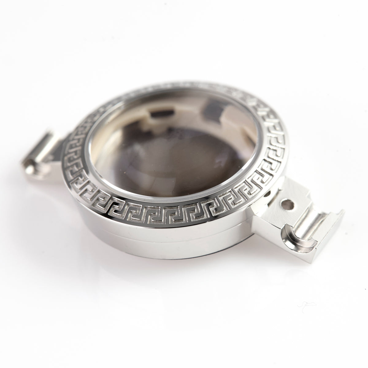 Versace VERB0006 Stainless Steel Watch Case – Greek Key Design
