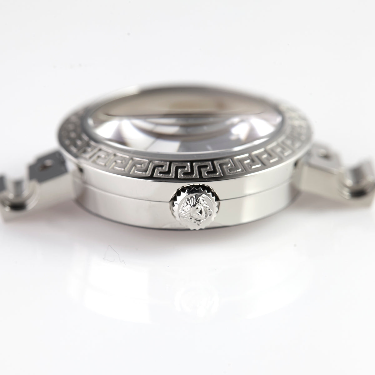 Versace VERB0006 Stainless Steel Watch Case – Greek Key Design