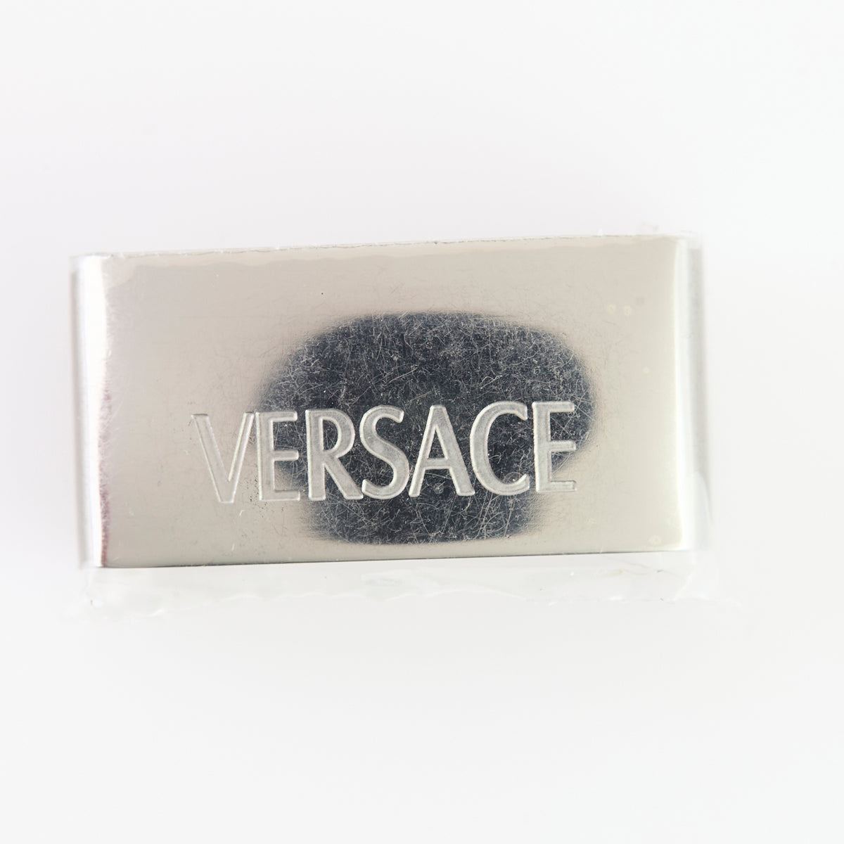Versace Stainless Steel Watch Bracelet Clasp Cover Silver Replacement Part