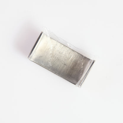 Versace Stainless Steel Watch Bracelet Clasp Cover Silver Replacement Part