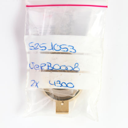 Gold Plated Greek Key Watch Case Complete DSQ Plaque CCDSQP90 NOS