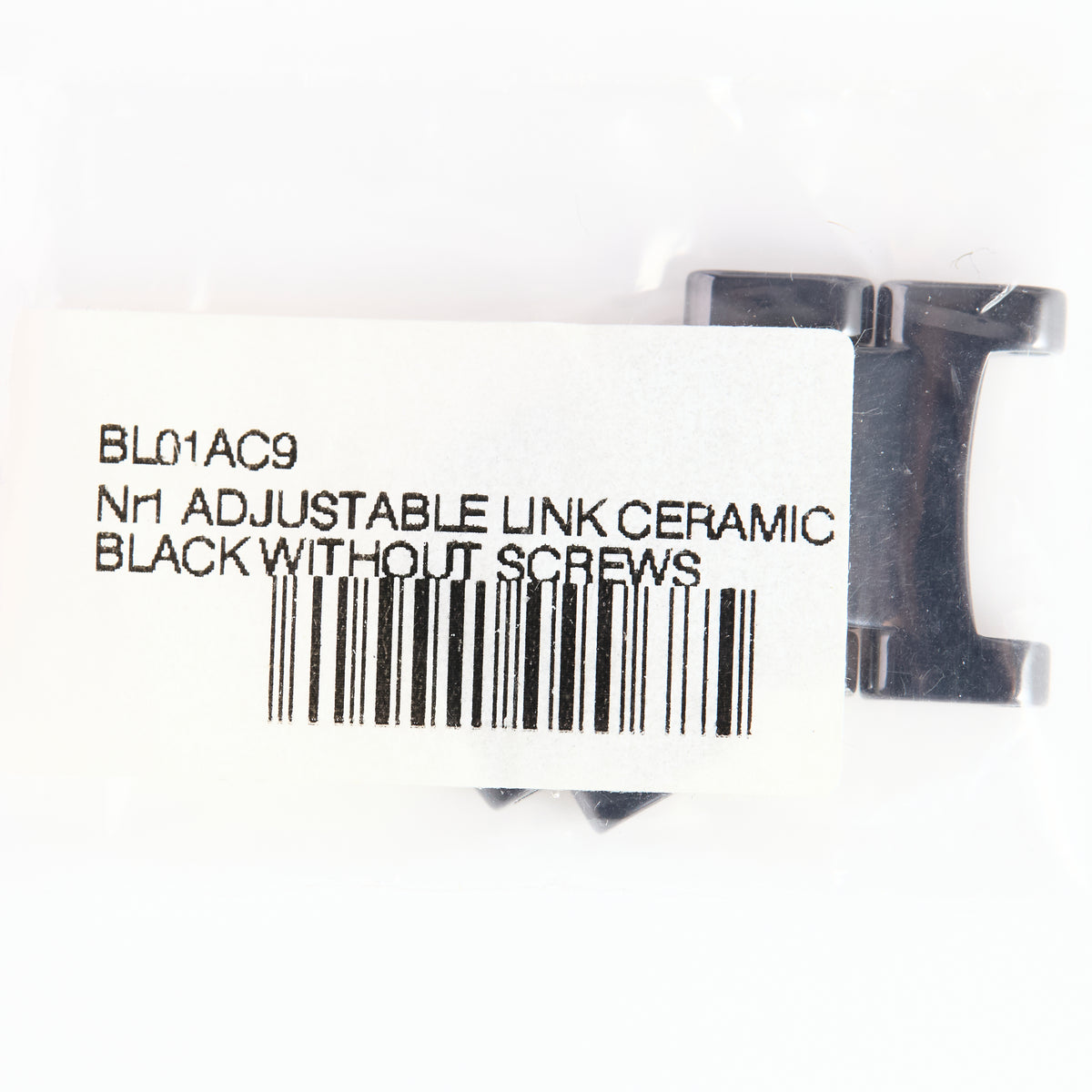 Versace BL01AC9 Black Ceramic Adjustable Watch Bracelet Replacement Link