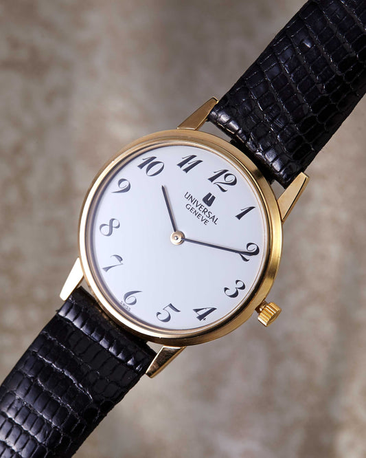 Universal Geneve Vintage NOS Ultra-Thin Manul-Wind Wristwatch