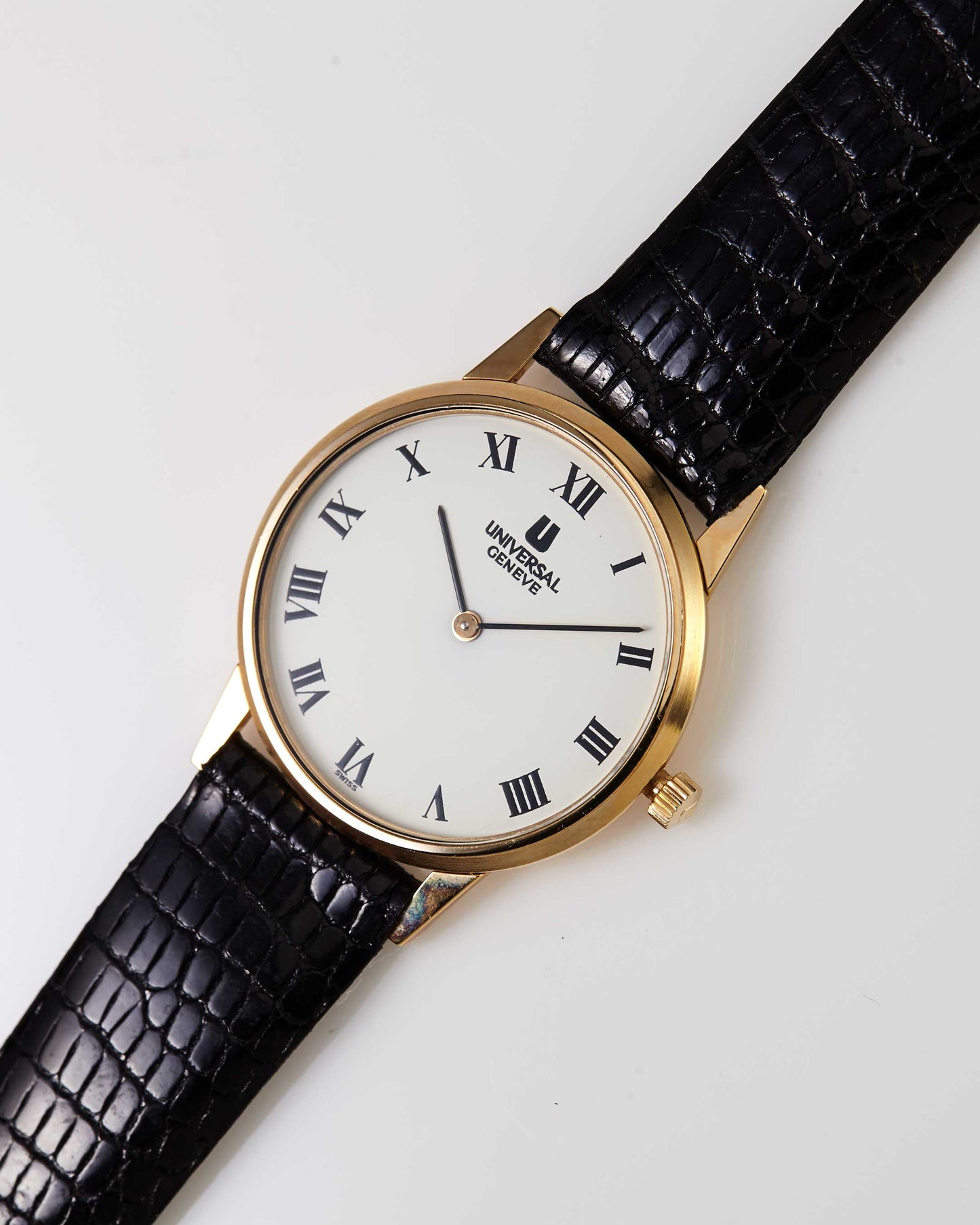 Universal Geneve Vintage NOS Ultra-Thin Manul-Wind Wristwatch