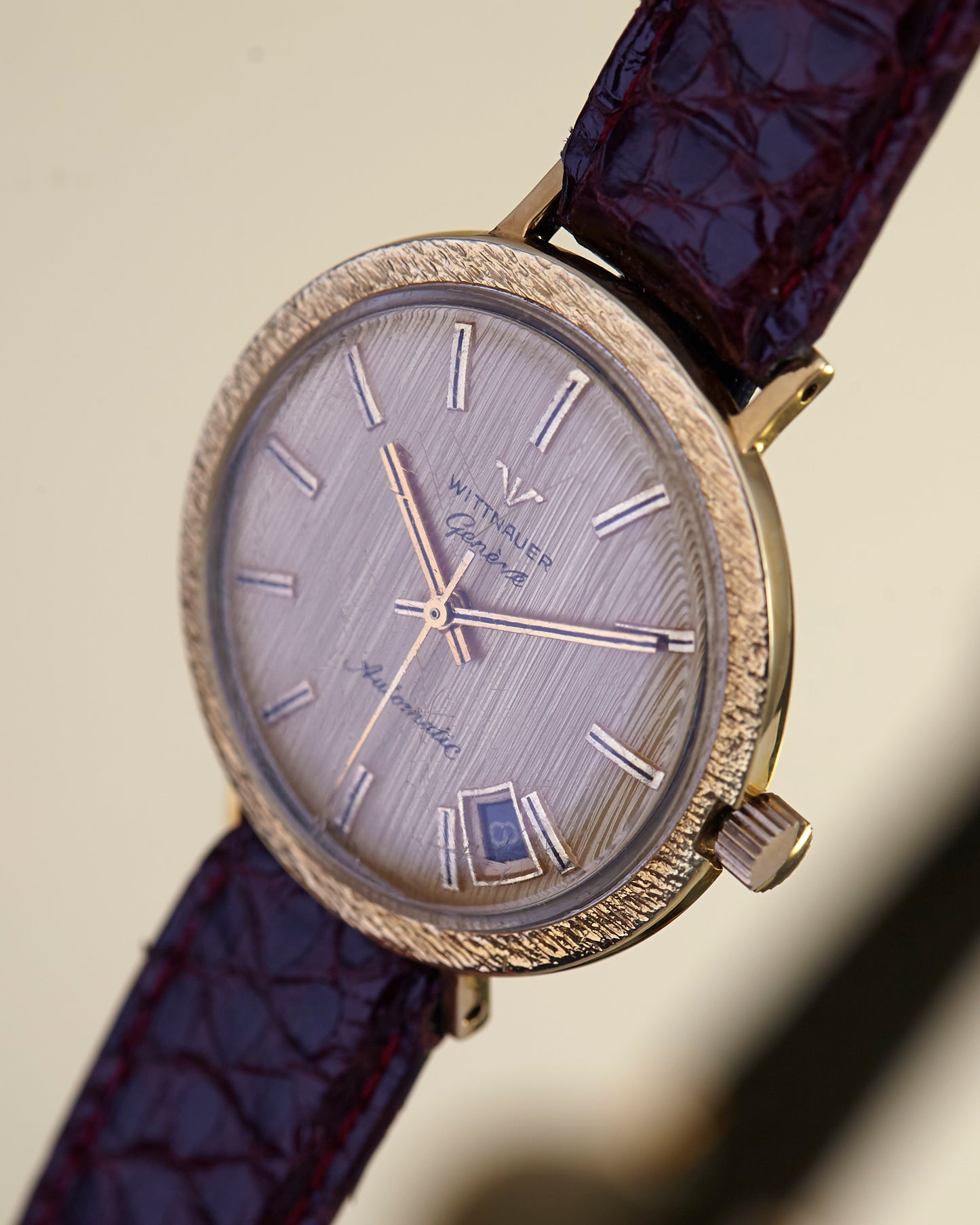 Wittnauer Retro Automatic Date Vintage Wristwatch