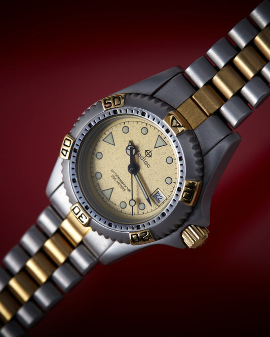 Zodiac Two-Tone Professional 200m Sports Diving Wristwatch
